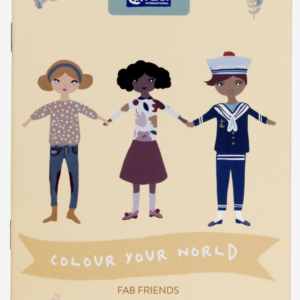 Livre de coloriage Fabelab x PLAN International - Coloriez votre monde