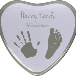 Happy Hands 2D Heart - White